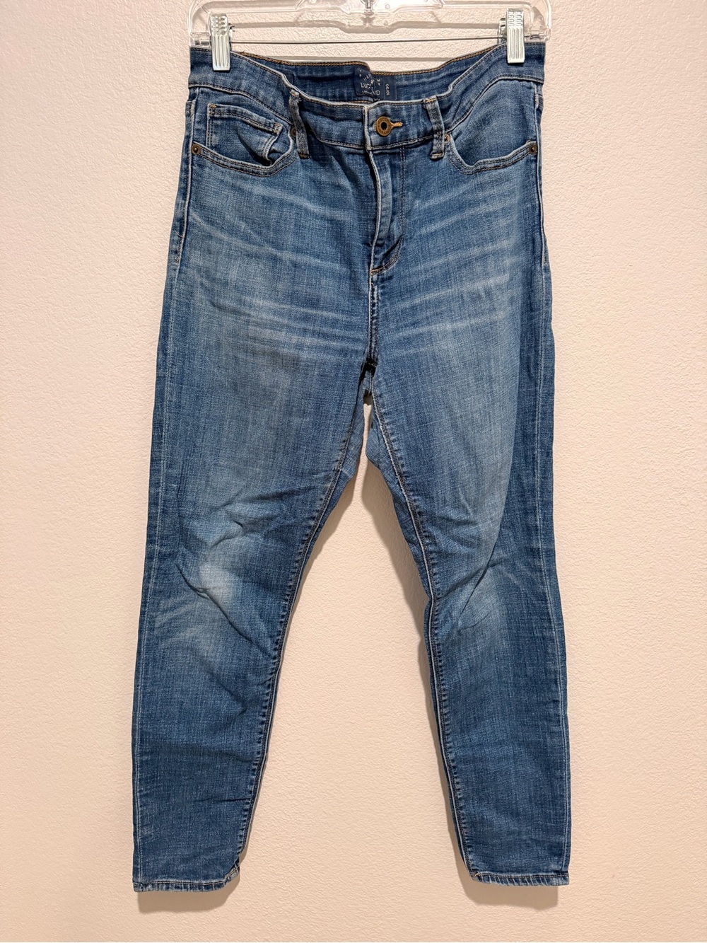 Lucky Brand Ava Skinny Classic Women's Blue Denim Jeans 10/30